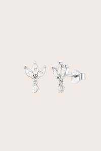 Lotus Studs - Silver