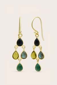 wholesale: Forest Protector Earrings - Gold