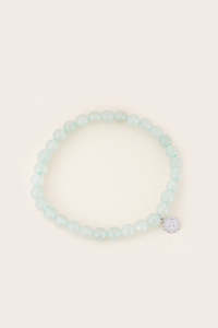 Heart Chakra Bracelet Silver