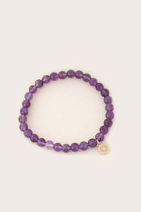 Crown Chakra Bracelet Gold