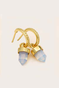 Opal: Intuition Intention Hoops - Gold