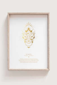 Scorpio Zodiac Print