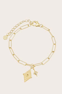 North Star Bracelet - Gold