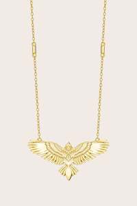 Gold Necklace: Pre Order: Soar Necklace - Gold - Shipping 12th Dec