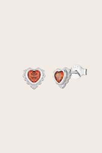 Stud Earrings: Lovelight Studs - Silver