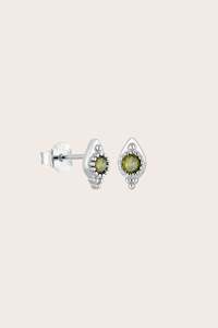 Stud Earrings: Inner Calm Studs- Silver
