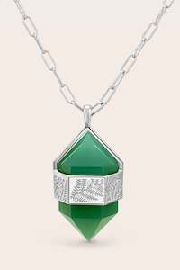 Crystal Necklaces: Strength Within Necklace - Silver