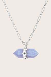 Peaceful Path Necklace - Silver