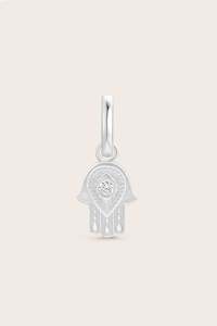 Gifts Under 50: Hamsa Hand Charm - Silver