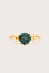 Labradorite Dare to Dream Ring - Gold