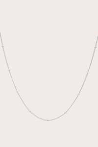 Satellite Chain Necklace -  Silver