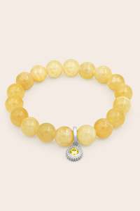 Gifts Under 100: You Are My Sunshine Bracelet - Silver