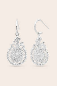 Best Sellers: Flourish Earrings - Silver