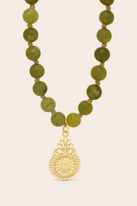 Flourish Mala Necklace - Gold