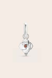 Root Chakra Charm - Silver