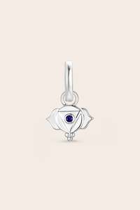 Gifts Under 50: Third Eye Chakra Charm - Silver