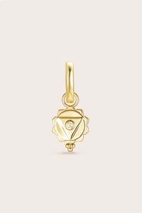 Charms: Solar Plexus Chakra Charm - Gold