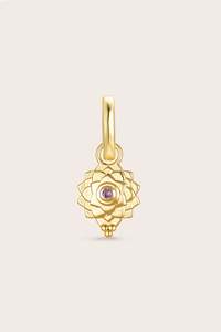 Crown Chakra Charm - Gold