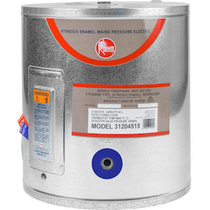 Rheem Mains Pressure Electric Water Heater 45L 525H x 488