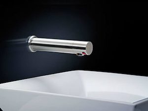 Sensor Tap: Zenith AquaSense Tap Wall Mounted (Battery Powered) 200mm