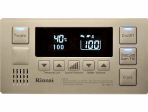 Products: Rinnai Bathroom Deluxe Controller