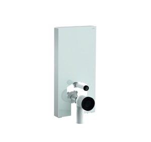 Products: Axent Back To Wall Cistern White Glass