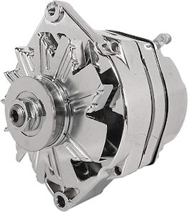 Alternators 1: 105 Amp Delco Marine Alternator MerCruiser 10Si-Marine Chrome
