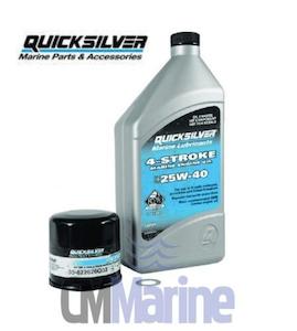 Accessories: QUICKSILVER Mercury Oil Change Kit w/ Filter 15/20HP CARB 4-STROKE