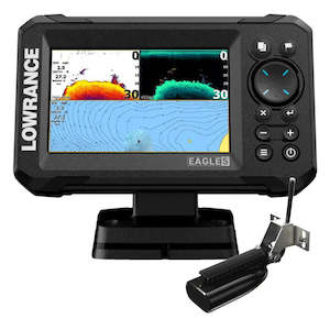 Lowrance: Lowrance Eagle 5 with SplitShot HD Transducer and AUS/NZ Enhanced Embedded Charts