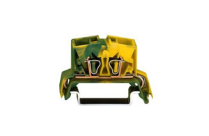 4-Conductor Miniature Ground Conductor Terminal Block