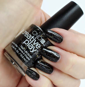 Creative Play Metallics Black: CND™ CREATIVE PLAY - Nocturne it up - Multi-Coloured Glitter