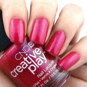 Cnd Creative Play Glitters: CND™ CREATIVE PLAY - Cherry-Glo-Round - Micro Glitter Finish