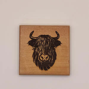 Coasters: Coasters - Highland Cow