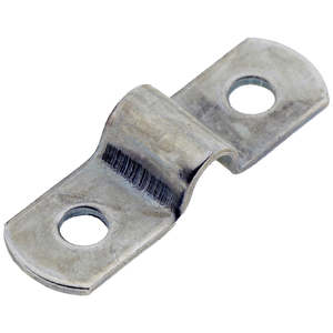 Tube Pipe Clamp Saddle Zinc Plated 6mm
