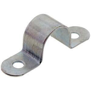 Tube Pipe Clamp Saddle Zinc Plated 20mm