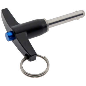 T Anti Luce Clips Fasteners Quarter Turn U Bolts Lock Pins Nuts Bolt: T Handle 6mm Push Button Detent Pin 25mm