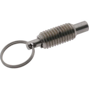 Butt Spring Hinge Stainless Steel Sprung Open 100mm