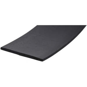 Y Trims Seals Adhesives Safety Framing Extrusions: Extruded Strip Rubber Black 50x2.5mm