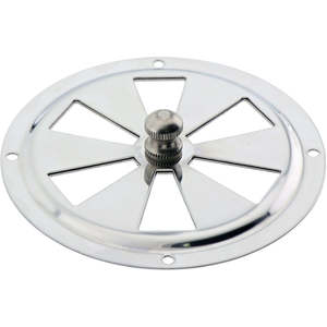 Butterfly Vent Stainless Steel 102mm