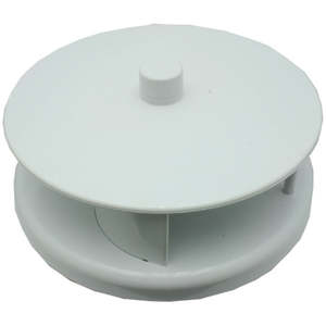 X Fans Air Handling Vents Air Control: Rotary Ventilator White 240mm