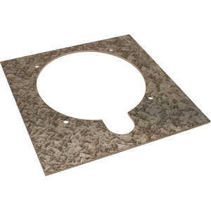 Backing Plate For 2636: Backing Plate Zinc 100mm