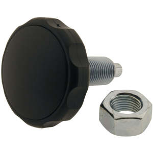 Spring Pin Knob Zinc M16