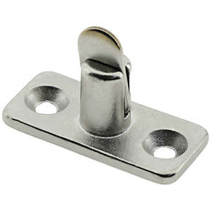 T Anti Luce Clips Fasteners Quarter Turn U Bolts Lock Pins Nuts Bolt: Eyelet Fastener Vertical Clip 8mm Pin 316 SS