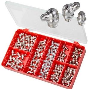 Assorted Kit: Grease Nipples Various (Large Sizes) Qty 100