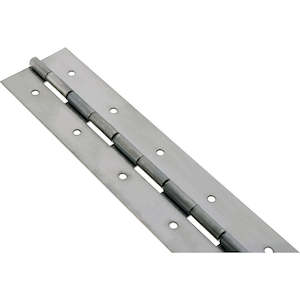 Hinges: #106842 Piano Hinge Stainless Steel 60mm 900mm