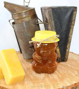 Honey: Glass Honey Bear