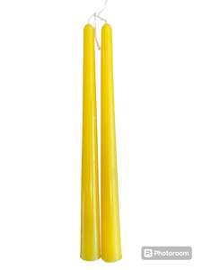 Tapered table candle