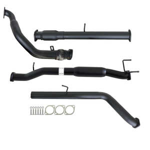 FORD RANGER PJ PK 2006-2011 3" TURBO BACK EXHAUST MANUAL - ALUMINIZED STEEL
