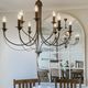 Hamptons Arch Iron Wall Mirror - Cream - Coastal At Home
