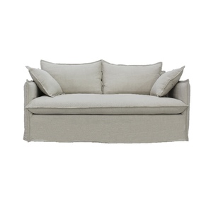 Products: Chanel Slipcover Sofa - 2 Seater - NATURAL - Coastal At Home